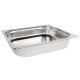 Vogue Stainless Steel 2/3 Two Third Size 65mm Deep Gastonorm Pan