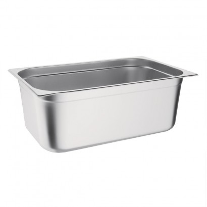 Vogue Stainless Steel 1/1 Full Size 200mm Deep Gastonorm Pan