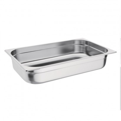 Vogue Stainless Steel 1/1 Full Size 100mm Deep Gastonorm Pan