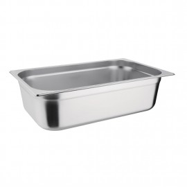 Vogue Stainless Steel 1/1 Full Size 150mm Deep Gastonorm Pan