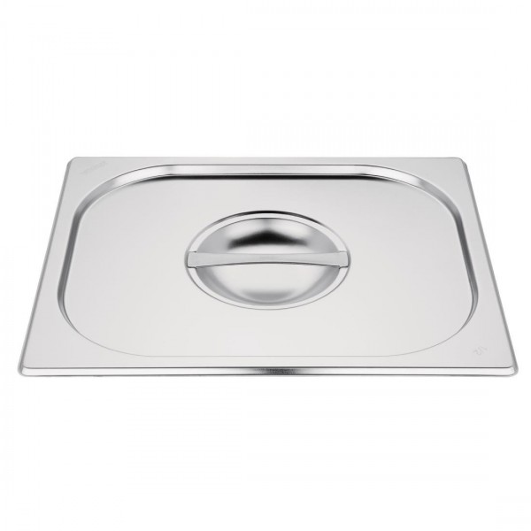 Vogue Stainless Steel 1/2 Gastronorm Pan Lid