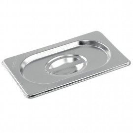 Vogue Stainless Steel 1/9 Gastronorm Pan Lid