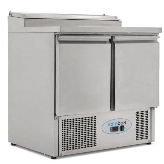 Koldbox KXCC2-SAL 2 Door Compact Prep Counter Fridge