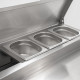 Koldbox KXCC2-SAL 2 Door Compact Prep Counter Fridge