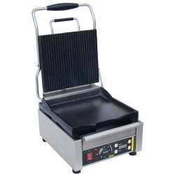 Buffalo L511 Ribbed/Flat Single Contact Grill