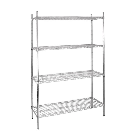Vogue 4 Tier Wire Shelving Kit W915 x D460mm