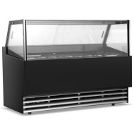 Blizzard LUXE15 15 Pan Ice Cream Display Counter
