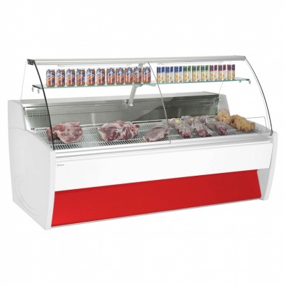 Frilixa Maxime 15 1.5m Fresh Meat Curved Glass Serve Over Counter