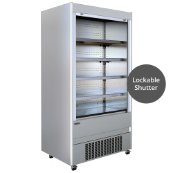 Tefcold MCX130M 1.3m Multideck Display Fridge with Lockable Shutter