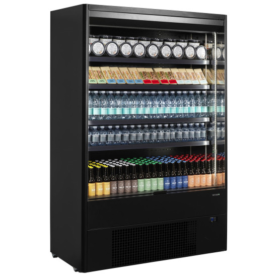 Tefcold MD1002B 0.9m Black Multideck Display Fridge