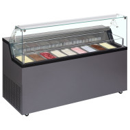 Framec Mirabella 9 Pan Ice Cream Display Freezer