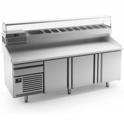 Infrico MP2300 3 Door Pizza Prep Counter