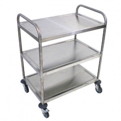 Craven P479 Stainless Steel 3 Tier Clearing Trolley
