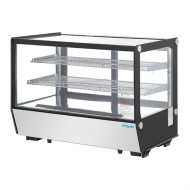Polar PG004 0.9m Square Glass Counter Top Display Fridge