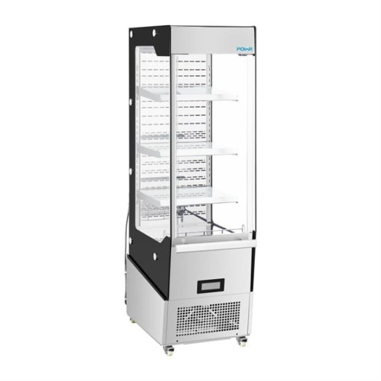 Polar PG006 Slim Multideck Display Fridge with Door