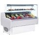Frilixa Prima 130F 1.3m Flat Glass Slimline Serve Over Counter