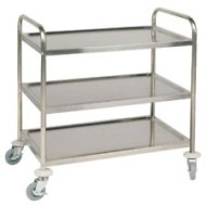 Vogue CC365 Deep Tray Clearing Trolley