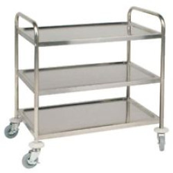 Vogue CC365 Deep Tray Clearing Trolley