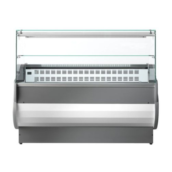 Sterling Pro Salina80/150VD 1.5m Flat Glass Serve Over Counter Fridge