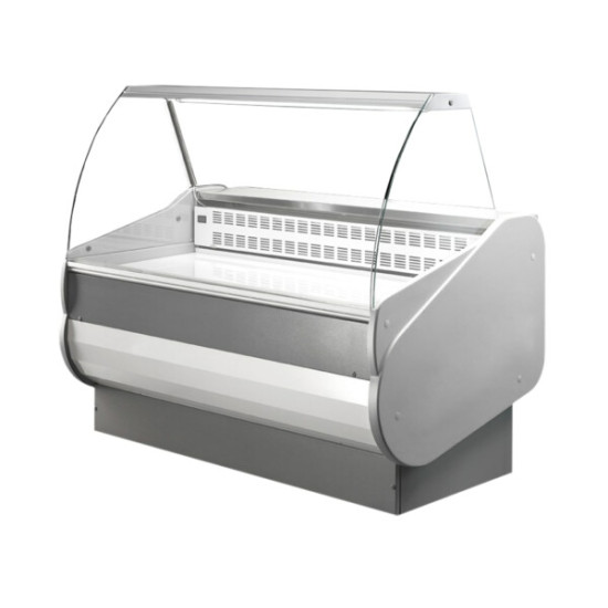 Sterling Pro SALINA80/250VCC -  Curved Glass Serve Over, 2480mm