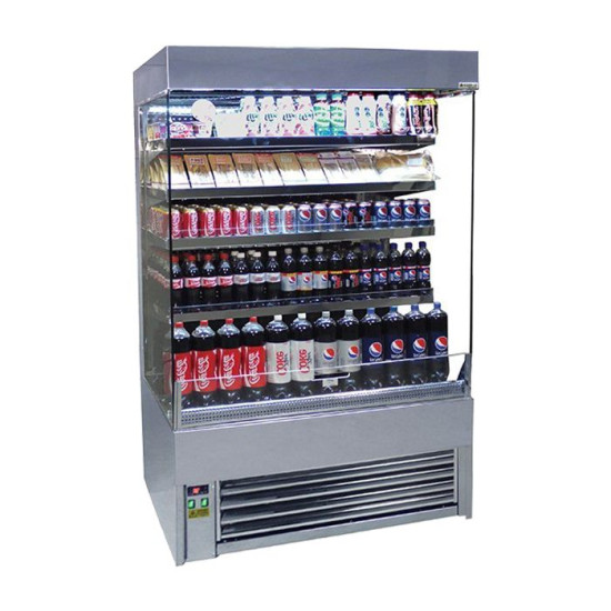 Frost Tech SD60-150 1.5m Slimline Stainless Steel Multideck