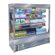 Frost Tech SD75-180-SHU 1.8m Stainless Steel Shutter Multideck