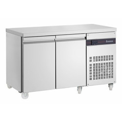 INOMAK SL99 Double Door Slim Fridge Counter