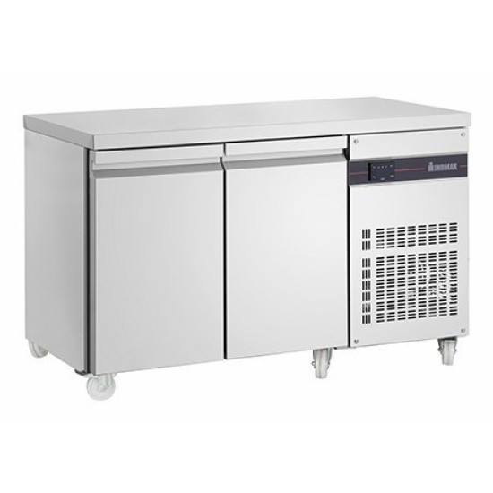 INOMAK SL99 Double Door Slim Fridge Counter