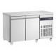 INOMAK SL99 Double Door Slim Fridge Counter