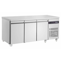 INOMAK SL999 Triple Door Slim Fridge Counter
