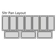 Framec SLANT 510 10 Pan Ice Cream Display Freezer