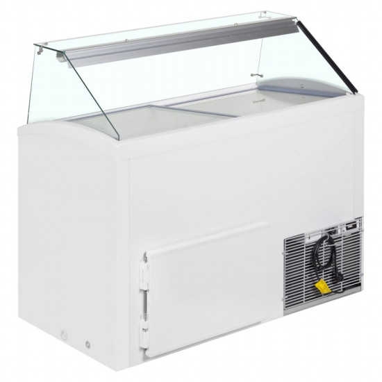 Framec SLANT 510 10 Pan Ice Cream Display Freezer