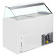 Framec SLANT 510 10 Pan Ice Cream Display Freezer