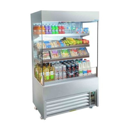 Frost Tech SLD60-100 1.0m Stainless Steel Low Height Multideck