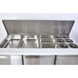 Sterling Pro SPU300SL 3 Door Saladette Counter