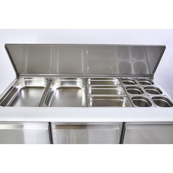 Sterling Pro SPU300SL 3 Door Saladette Counter
