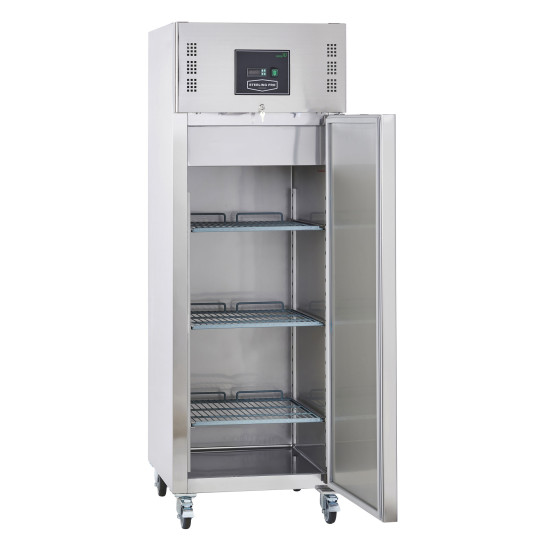 Sterling Pro SPR160PV Stainless Steel Single Door Gastronorm Fridge