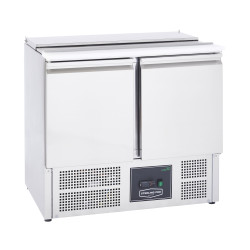 Sterling Pro SPU200SL 2 Door Saladette Counter with Chopping Board