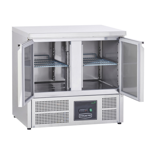 Sterling Pro Cobus SPU201 2 Door Storage Counter Fridge