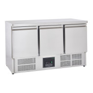 Sterling Pro SPU303 3 Door Compact Storage Counter Fridge