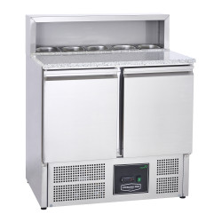 Sterling Pro SPU902PZ 2 Door Compact Pizza Prep Counter
