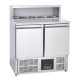 Sterling Pro SPU902PZ 2 Door Compact Pizza Prep Counter