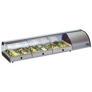Tecfrigo SUSHI 6 SS 1.5m Self Serve Refrigerated Topping Shelf