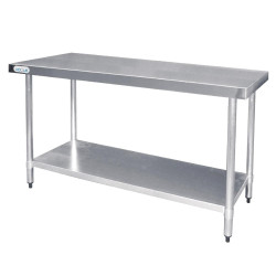 Vogue T377 Stainless Steel W1500 x D600mm Table