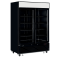 LGF5000 Black Glass Door Display Freezer