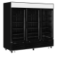 LGF7500 Black Glass Door Display Freezer
