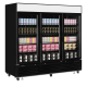 LGF7500 Black Glass Door Display Freezer