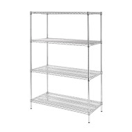 Vogue 4 Tier Wire Shelving Kit W1220 x D610mm