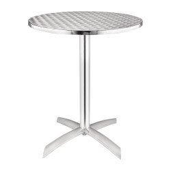 Bolero U423 Flip Top Stainless Steel 600mm Table