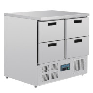 Polar U638 240 ltr 4 Drawer Counter Fridge
